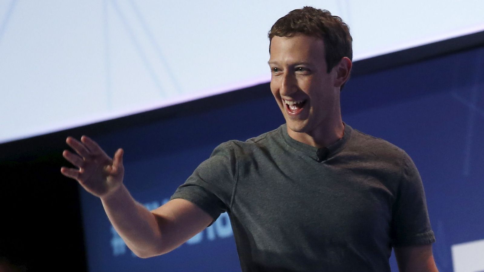 Foto: Mark Zuckerberg en su intervención esta tarde en el Mobile World Congress. (Foto: Reuters)