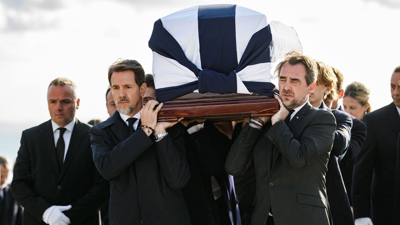 Funeral de Constantino de Grecia. (EFE)