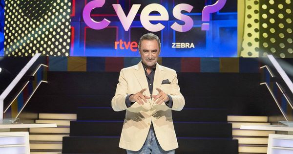 Foto: Carlos Herrera llega correcto a TVE con su nuevo programa.