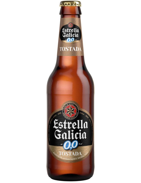 Estrella Galicia 0,0 Tostada.