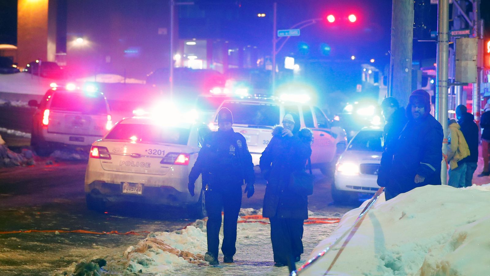 Foto: Ataque a una mezquita en Quebec. (Reuters)