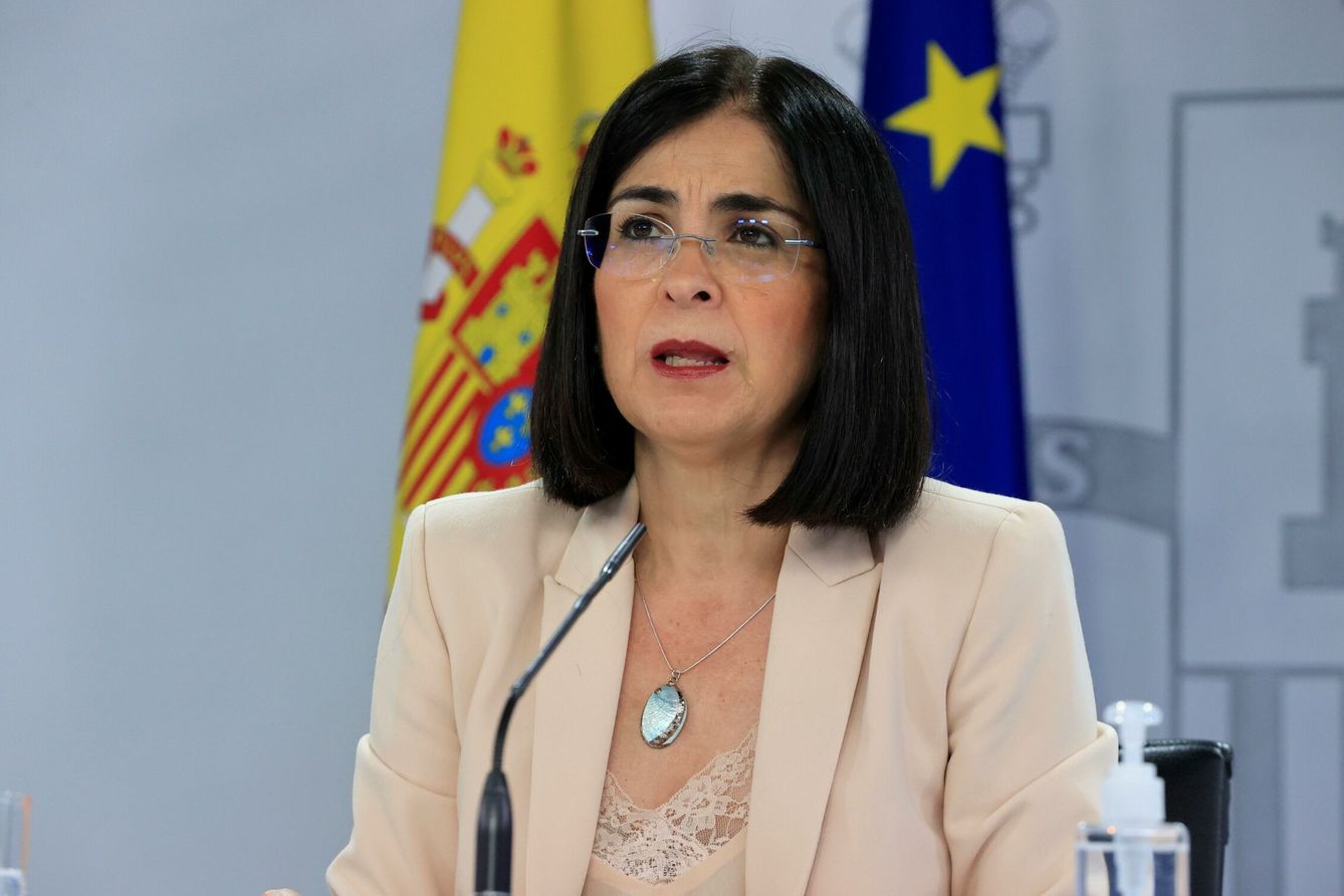 La ministra de Sanidad, Carolina Darias. (EFE) 