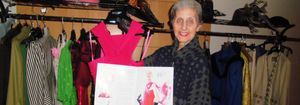 Eloísa Bercero subasta el 'último' vestido del fallecido diseñador Manuel Mota