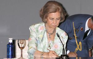 La Reina se echa a la espalda la agenda oficial de la Casa Real