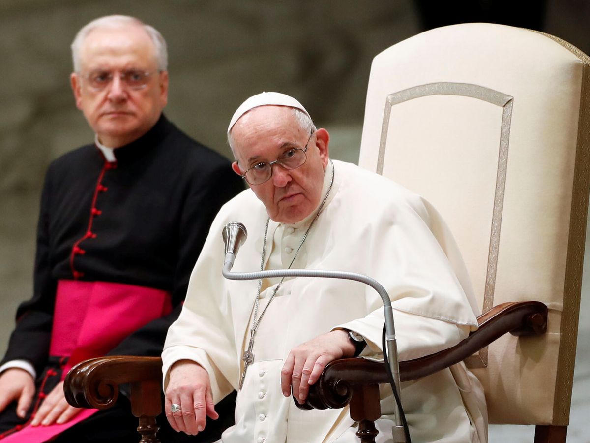 Foto: El Papa en una audiencia en el Vaticano. (Reuters)