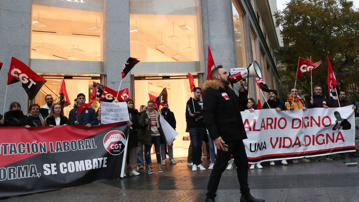 La división sindical amenaza a Inditex con otra huelga en Madrid en plenas rebajas