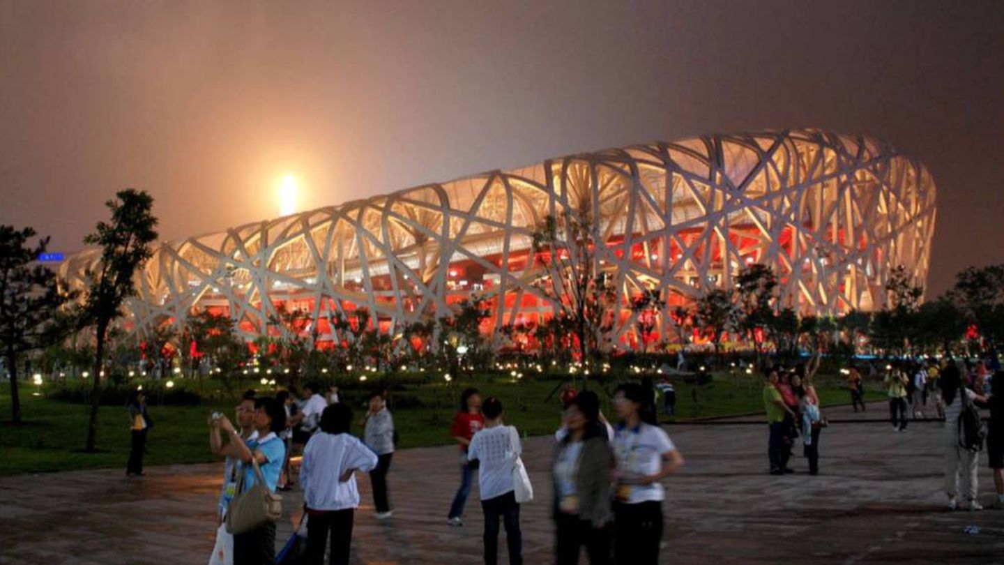 Estadio Nacional de Pekín.