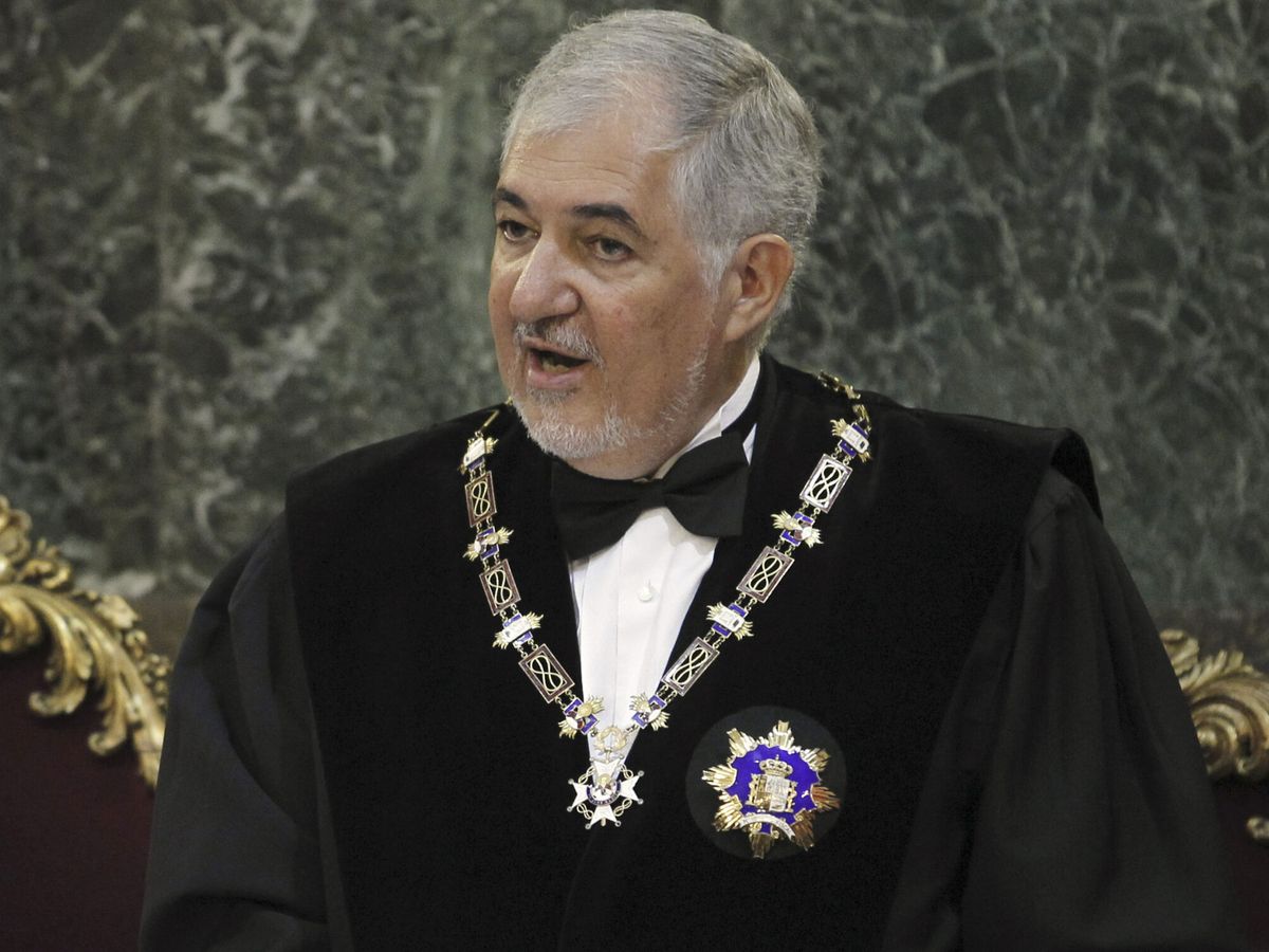 Foto: El nuevo presidente del Tribunal Constitucional, Cándido Conde-Pumpido. (EFE)