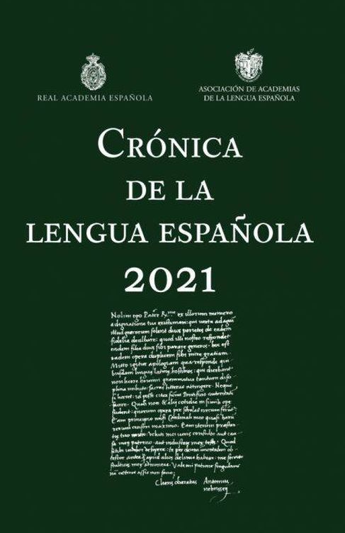 Cubierta de 'Crónica de la lengua española'. (RAE)