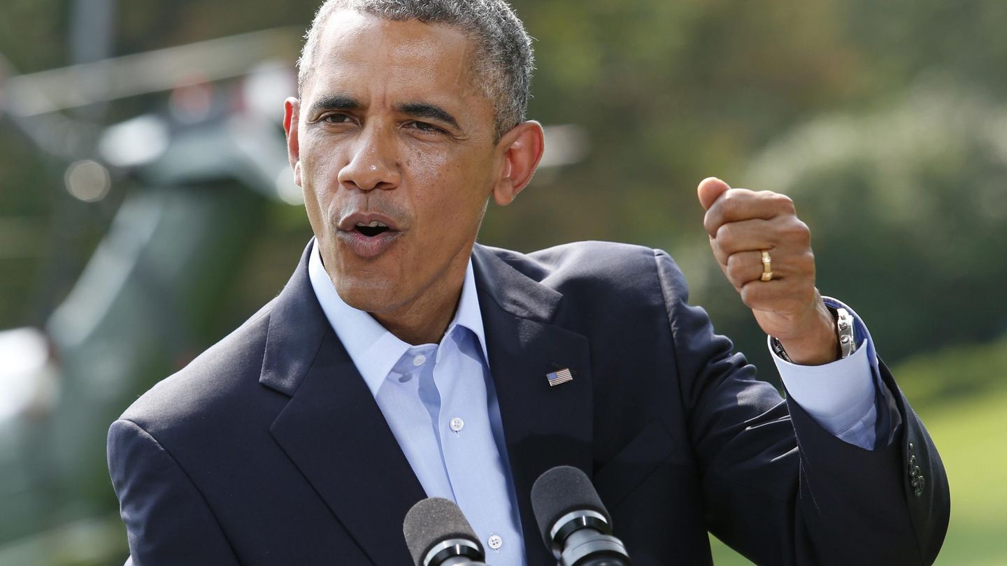 Obama, ante los medios de comunicación (Reuters)