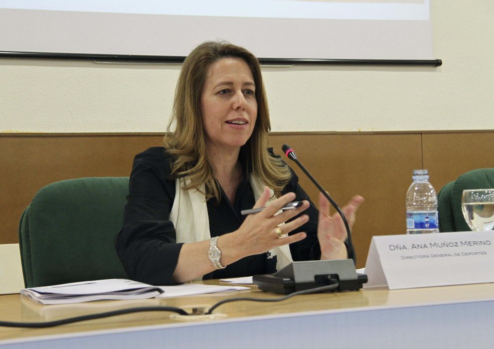 Foto: Ana Muñoz, Directora General de Deportes (EFE)