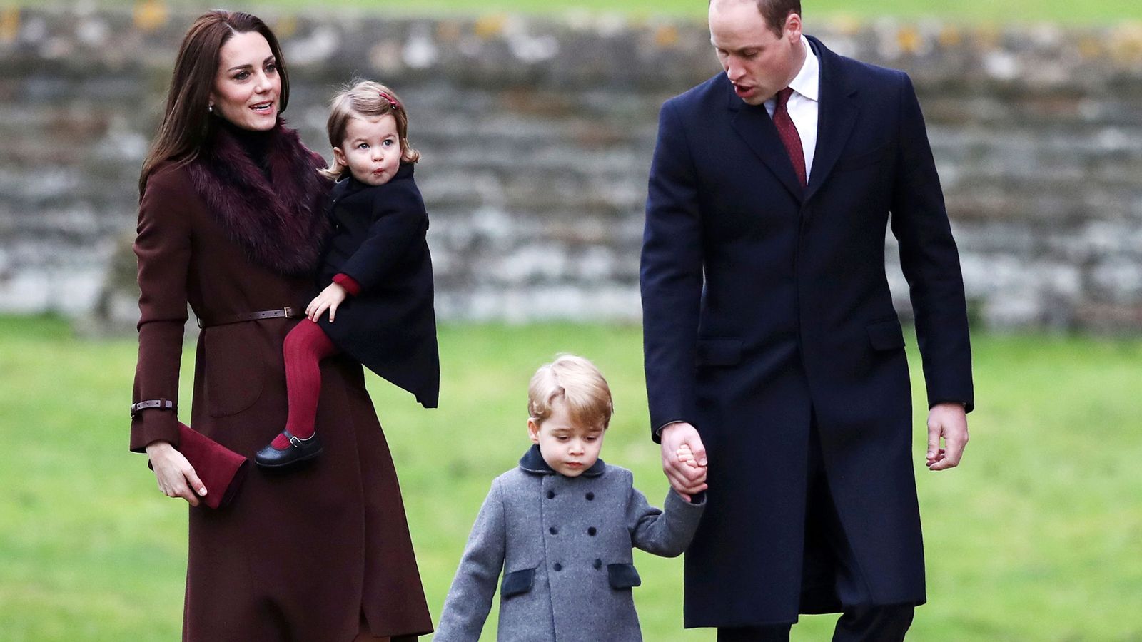 Foto: Los duques de Cambridge y sus hijos en una imagen de archivo (Reuters)