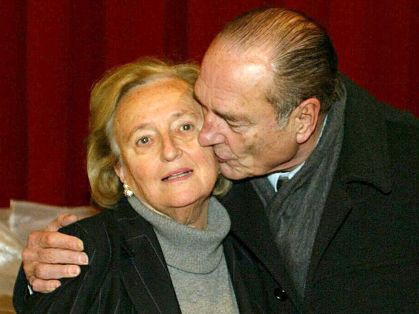 Bernadette y Jacques Chirac. (Reuters)