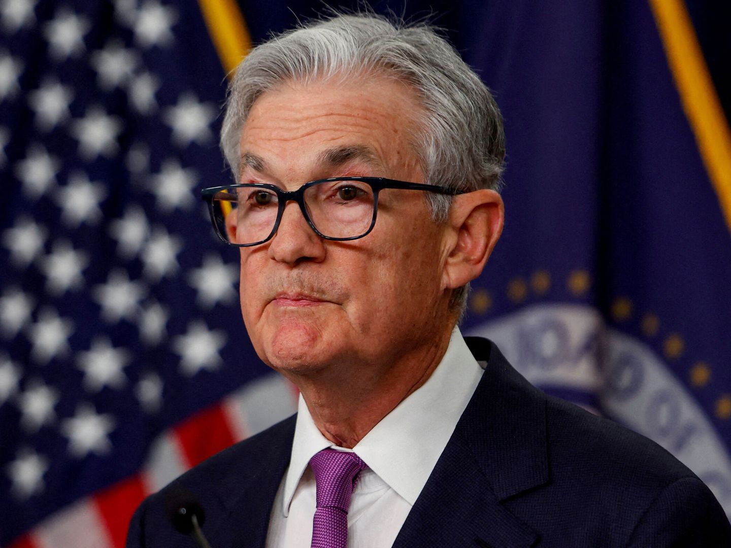 El presidente de la Reserva Federal, Jerome Powell. (Reuters/Evelyn Hockstein)