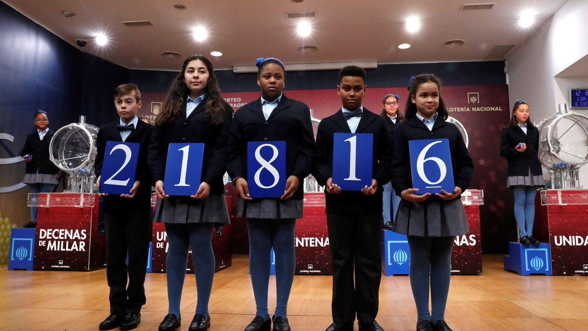 El segundo premio de la Lotería del Niño cae en el 21.816, premiado con 68.000€ limpios