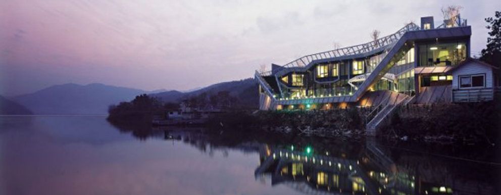 Foto: Una villa futurista al sur de Corea