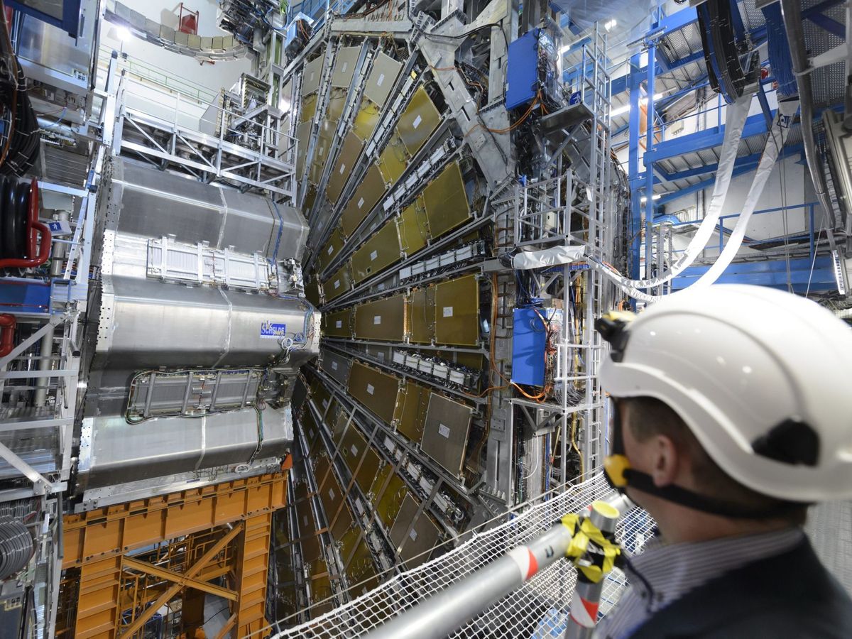 Foto: Túnel del LHC del CERN.