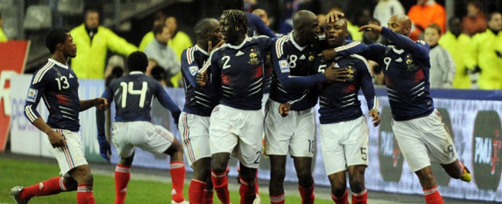 Foto: Francia se mete en el Mundial tras uno de los mayores escándalos de la historia del fútbol