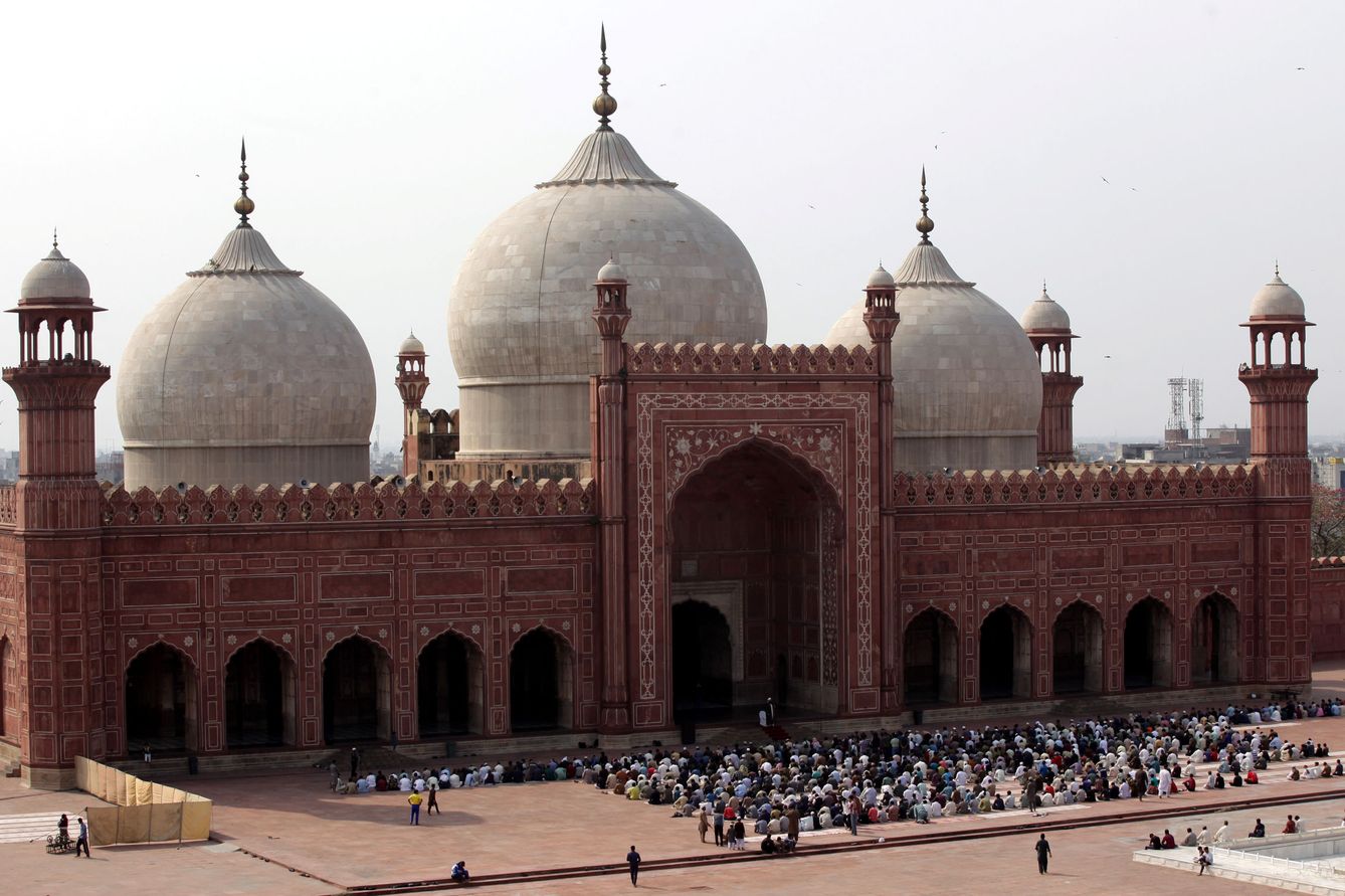 La mezquita Badshahi en Lahore. (EFE)
