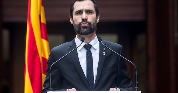 Foto: Torrent, presidente del Parlament catalán. (EFE)