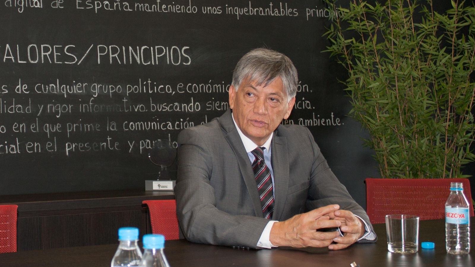 Foto: El embajador de Ecuador en España, Miguel Calahorrano (B.V)