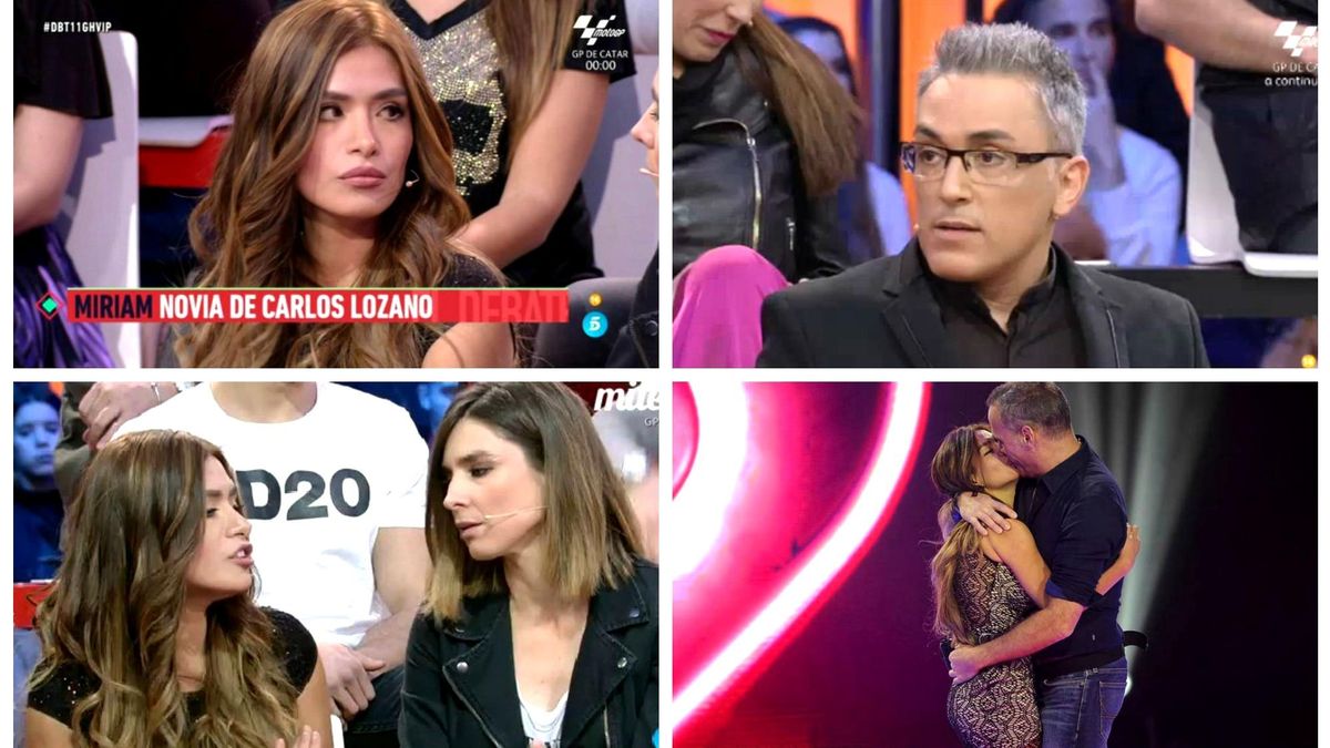 Las lágrimas de la novia de Carlos Lozano en 'GH VIP: el debate': "No he sido infiel"