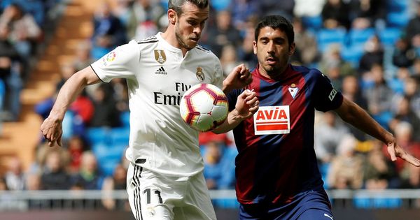 Foto: Gareth Bale jugó 75 minutos este sábado ante el Eibar. (EFE)