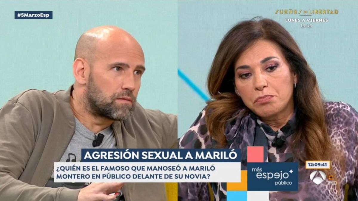 Gonzalo Miró se encara con Mariló Montero por defender en 'Espejo público' que no sufrió una agresión sexual