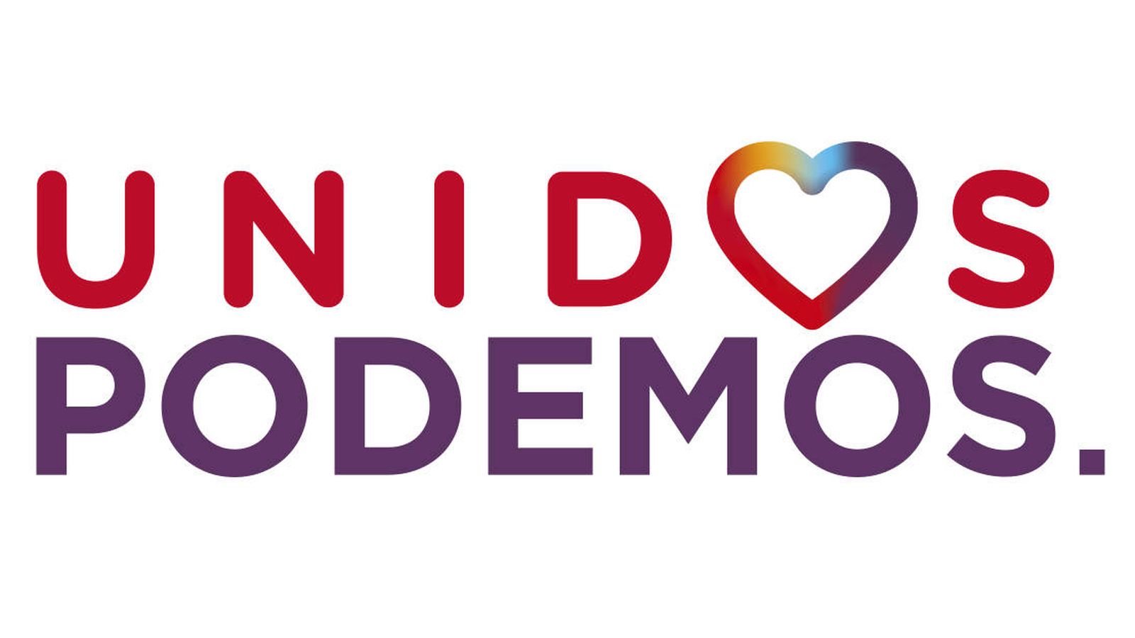 Foto: El logo conjunto de la coalición Unidos Podemos para las elecciones del 26-J. 