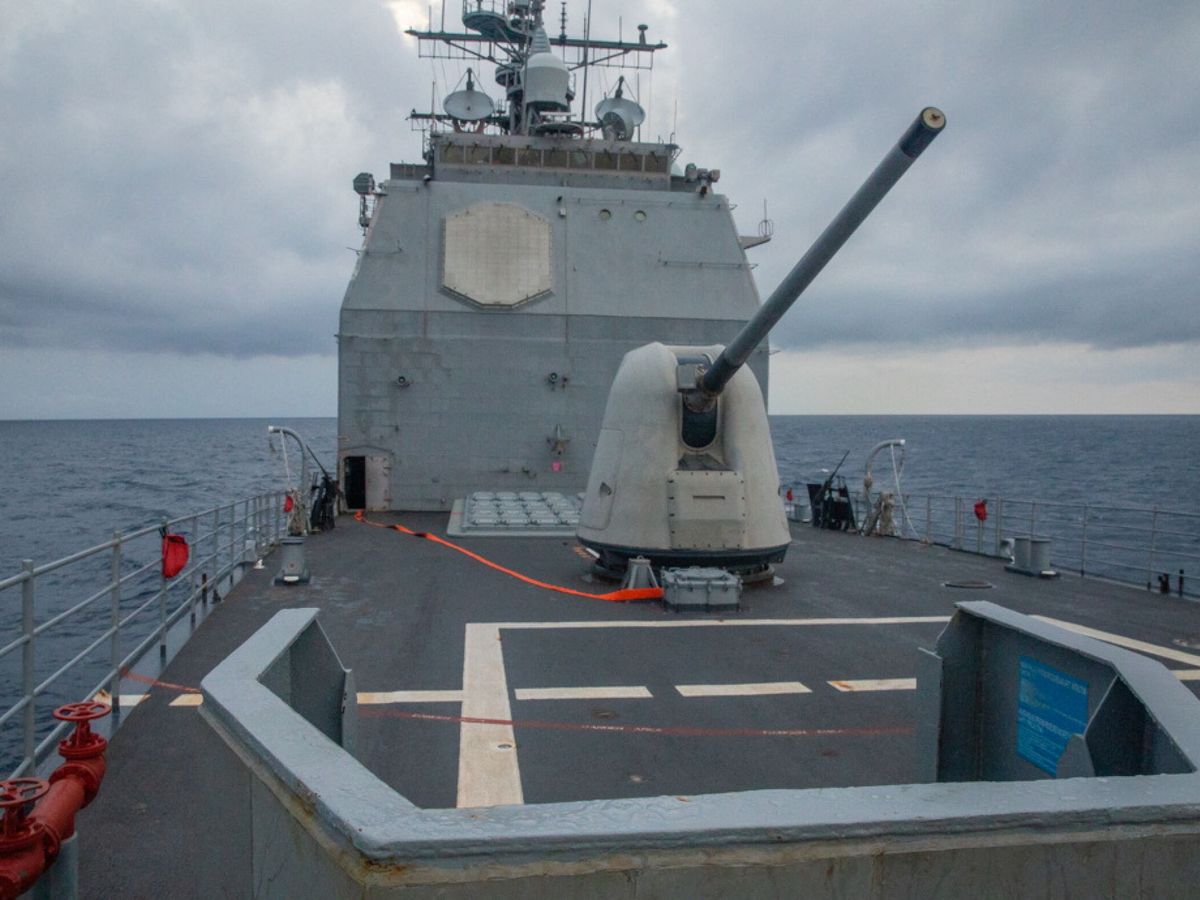 Foto: El Ticonderoga USS Antietam (CG 54). (Reuters)