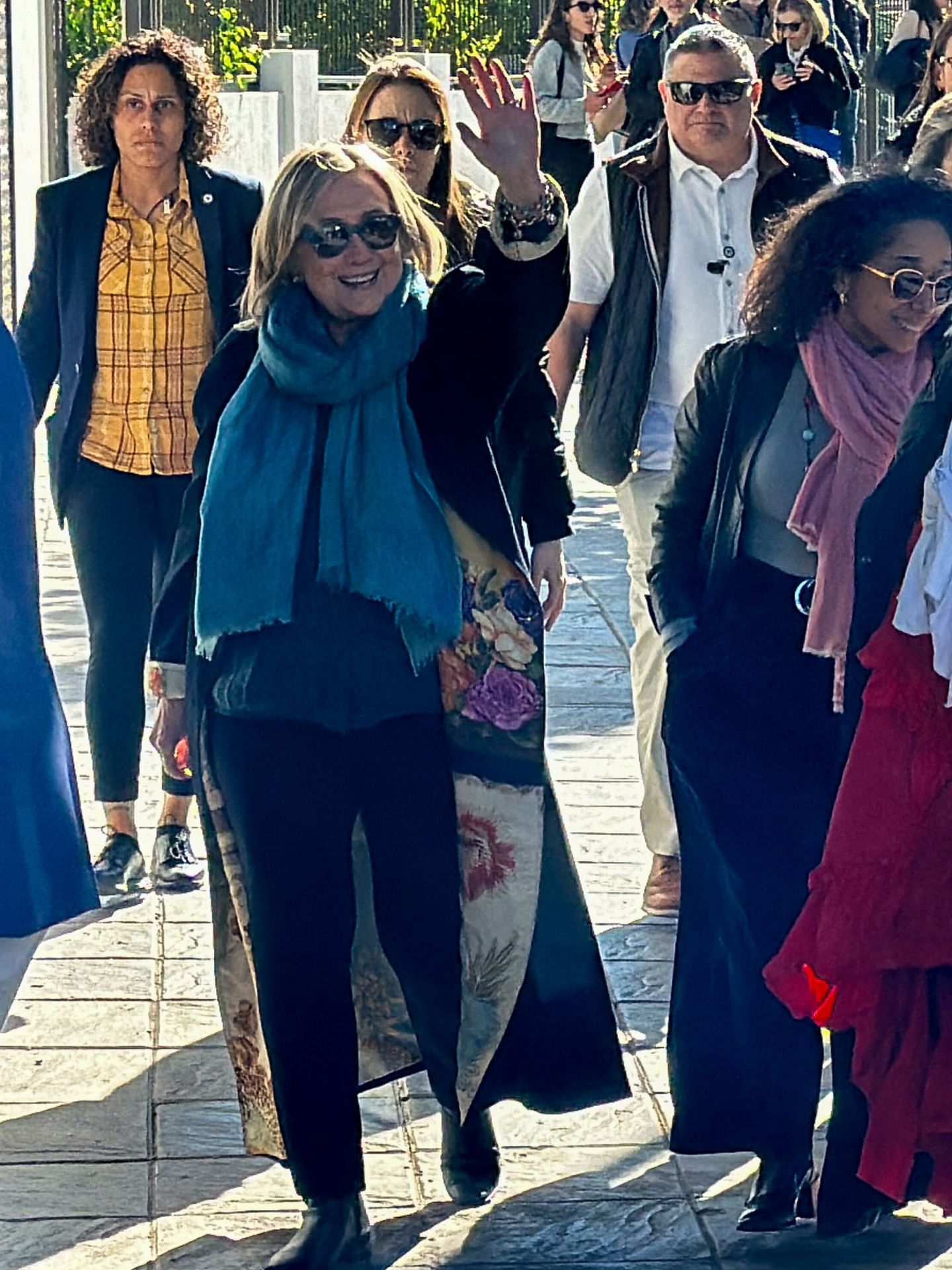 La ex primera dama estadounidense en Sevilla este pasado fin de semana. (EFE/David Arjona)