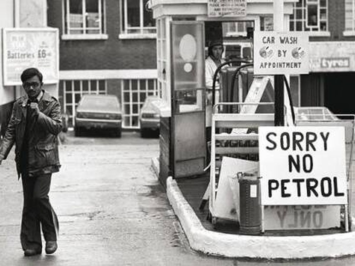 Foto: La crisis del petróleo de 1973.