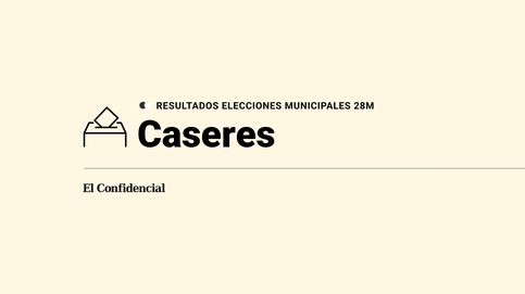 Resultados y escrutinio en Caseres de las elecciones del 28 de mayo del 2023: última hora en directo