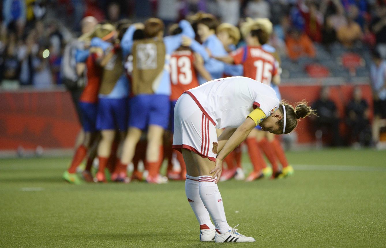 Foto: EL gol de Vero Boquete no sirvió para frenar a Corea (Reuters). 