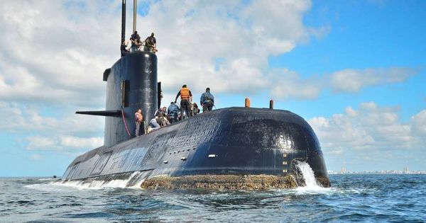 Foto: El submarino ARA San Juan en una foto de archivo