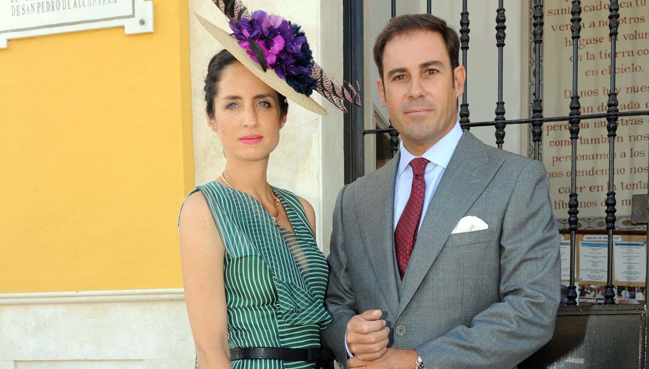 Adriana Carolina Herrera junto a su esposo, Miguel Báez 'El Litri' (Gtres)