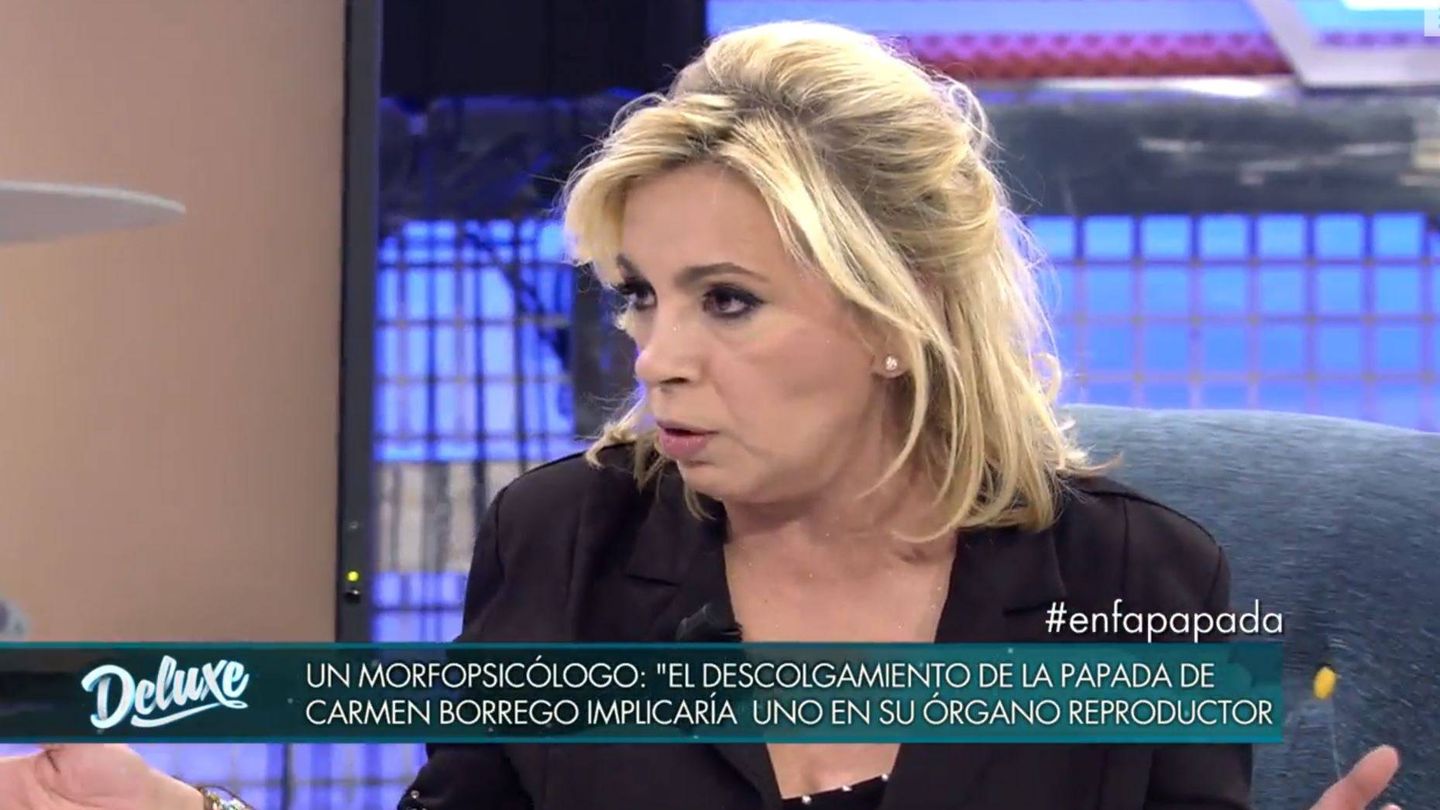 Carmen Borrego en 'Sábado deluxe'. (Mediaset España)