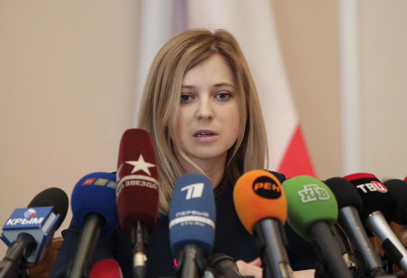 La popular fiscal jefa de Crimea, Natalia Poklonskaya. (Reuters)