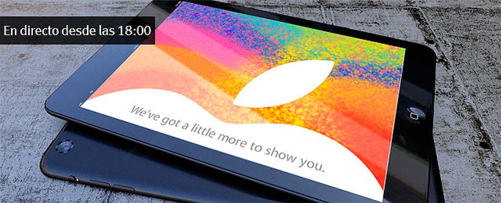 Foto: En directo: Presentación del iPad mini de Apple