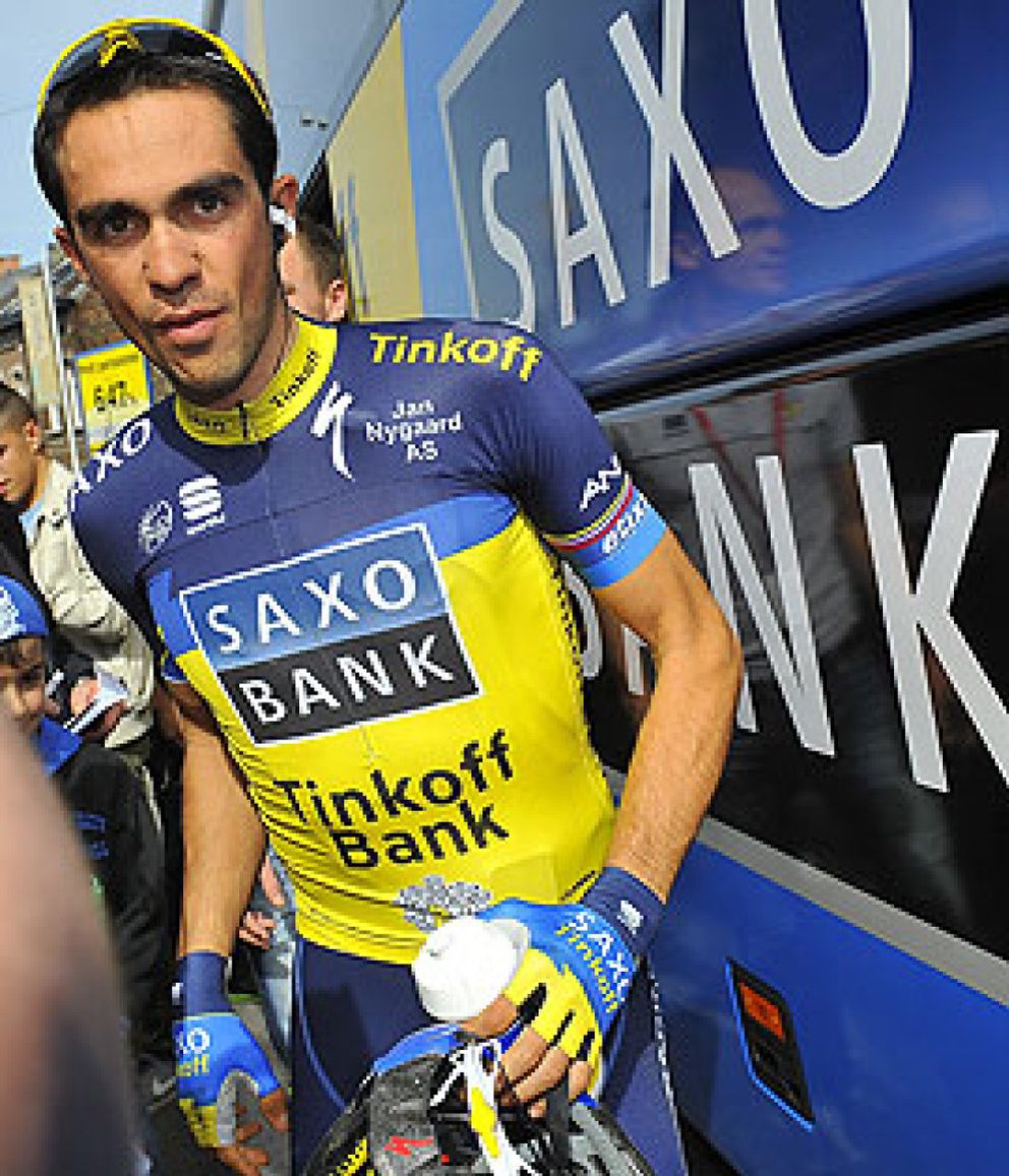 Foto: El Saxo-Tinkoff rodea a Contador de un equipo "para darle el mejor apoyo posible"