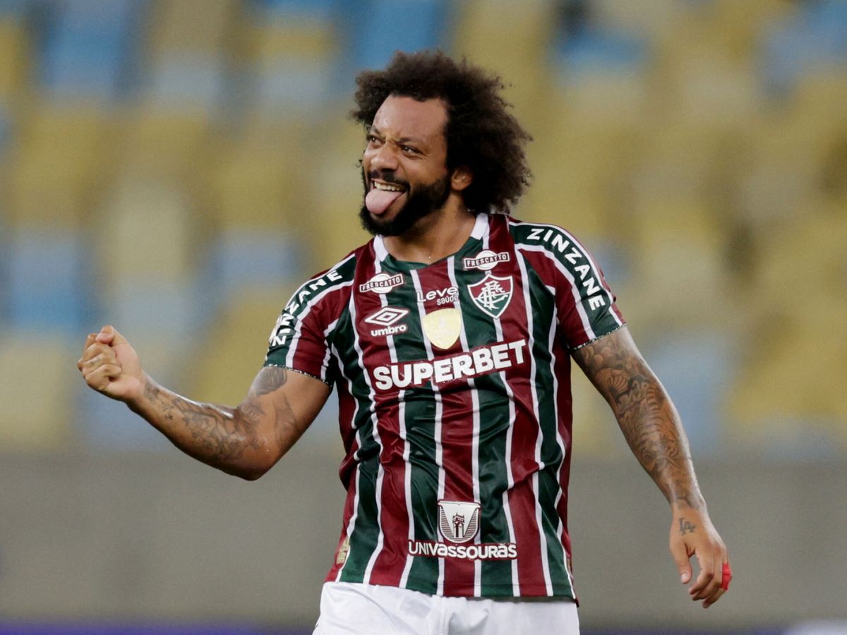 Foto: Marcelo, con la camiseta de Fluminense. (Reuters)