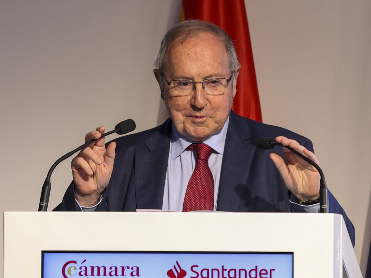Foto: José Luis Bonet, presidente de la Cámara de Comercio. (EFE/Kiko Huesca)