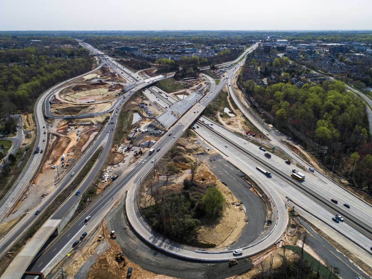 Foto: La autopista  I-66 en Virginia. (Reuters)