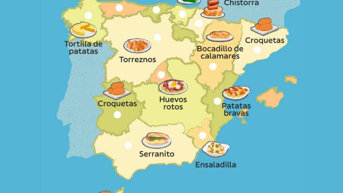 ¿Quién pide qué? Este es el mapa de lo que más pedimos en delivery en España