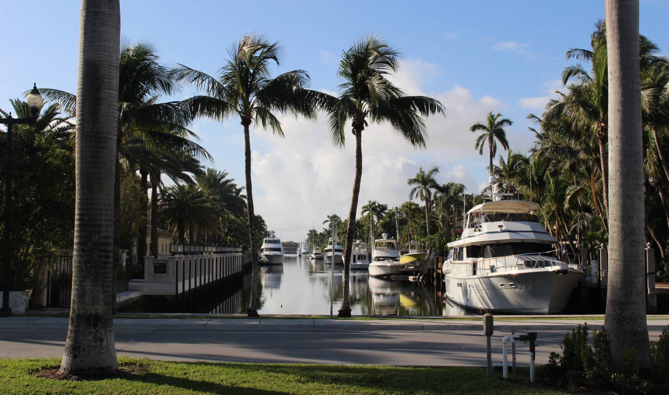 Canales de Fort Lauderdale, 'la Venecia de Estados Unidos'. (T.F.)
