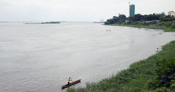 Foto: El río Congo que cruzó Pablo Fernández. (Reuters)