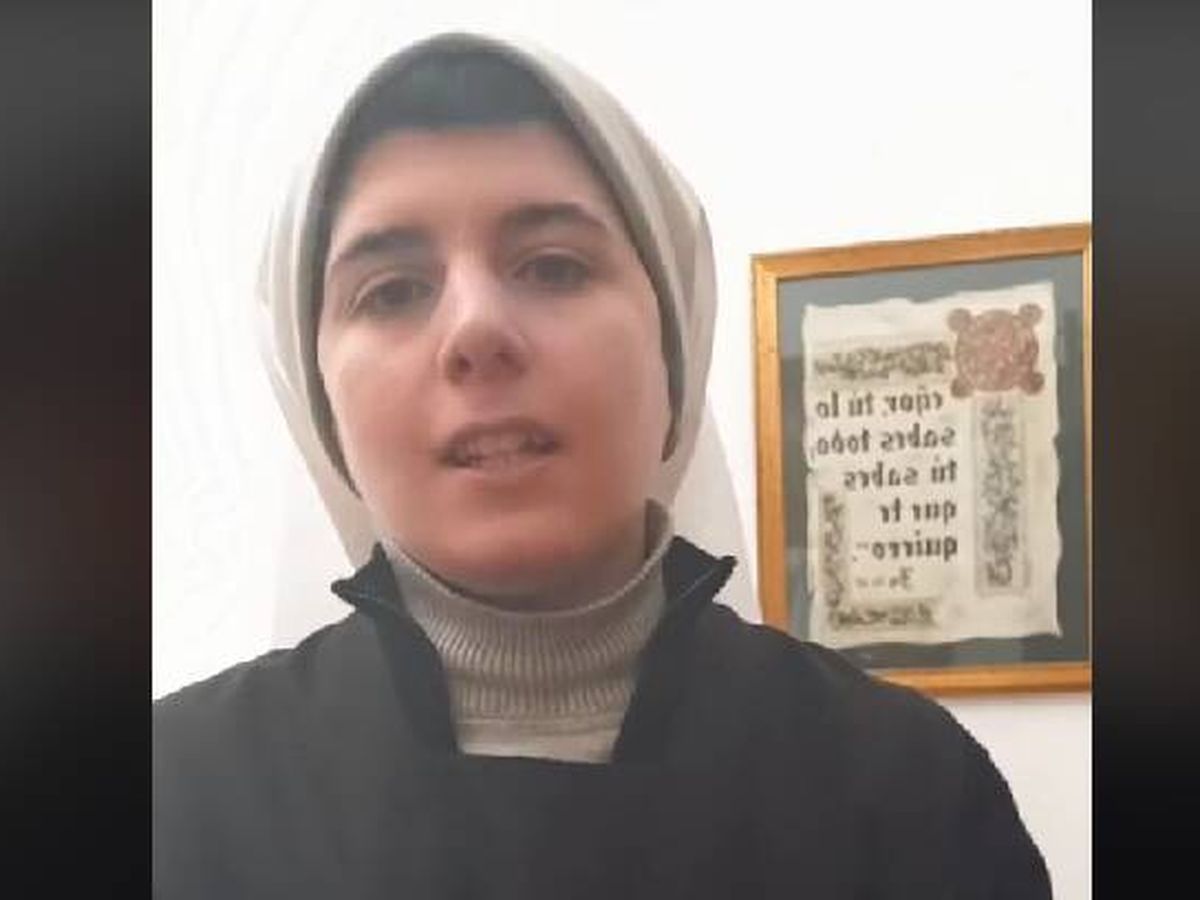 Foto: Una monja de clausura explica cuánto dinero cobra por estar en el convento: «Estamos dadas de alta»(TikTok)