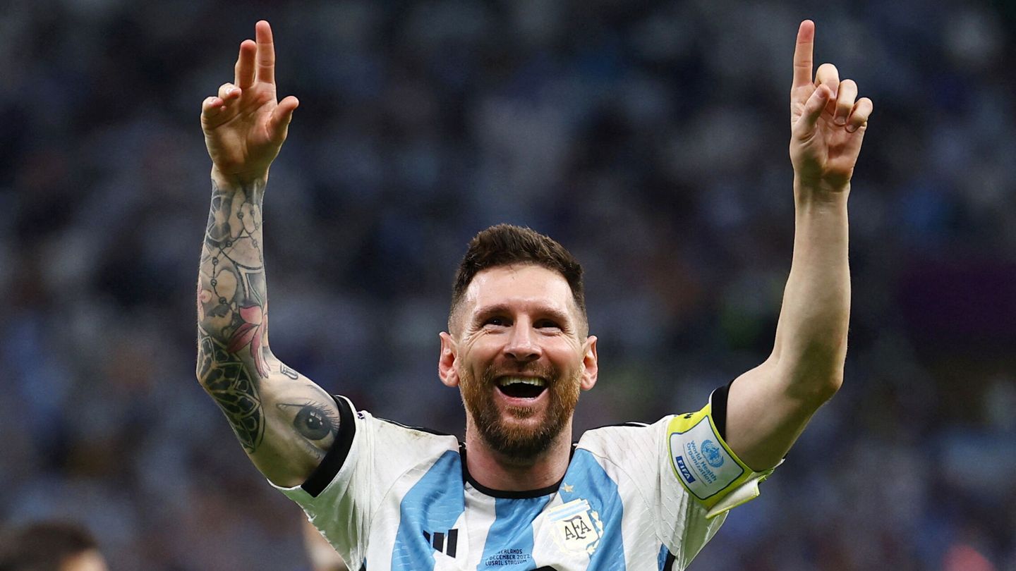 Messi ya está en semifinales. (Reuters/Kai Pfaffenbach)
