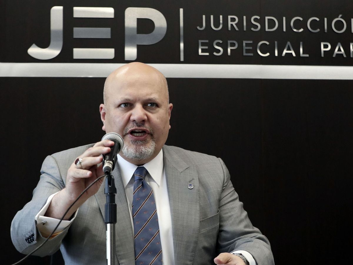 Foto: El fiscal de la Corte Penal Internacional, Karim Khan. (EFE/Carlos Ortega)