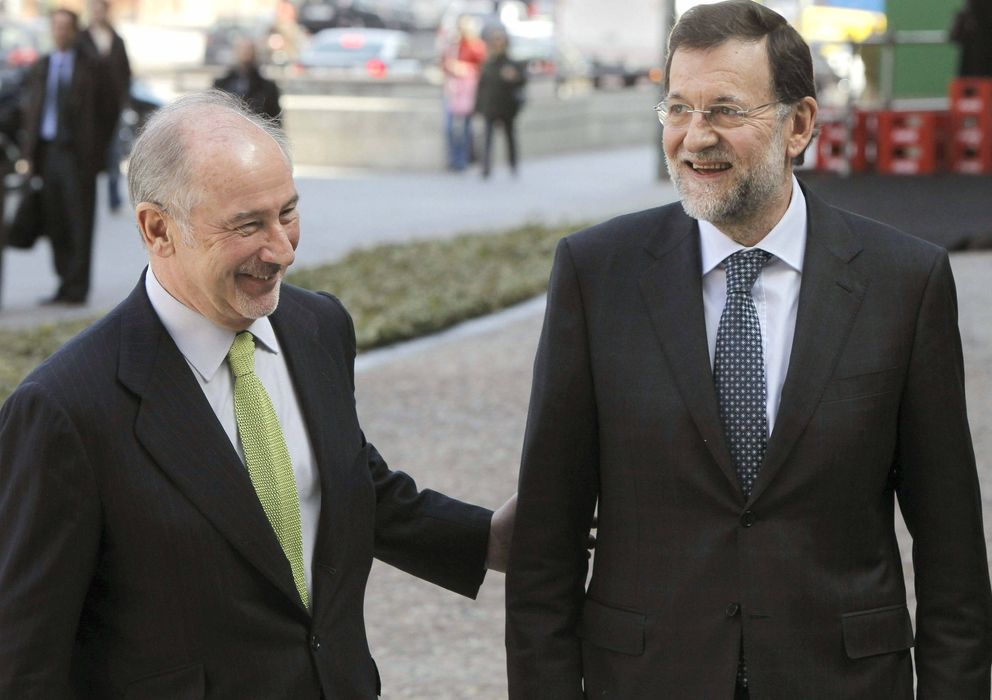 Foto: Rato y Rajoy en una foto de archivo. (Efe)